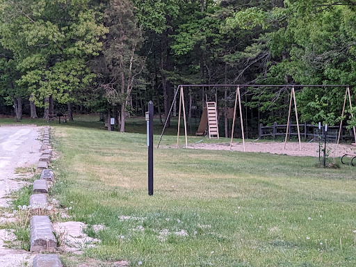 Fayette State Park pavilion and swimming area - Thumbnail
