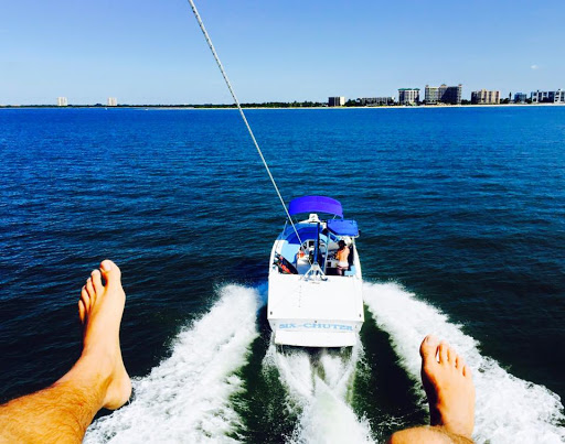 Estero Island Parasail - Pick Up At Mid Island Water Sports, Sandpiper Beach Resort