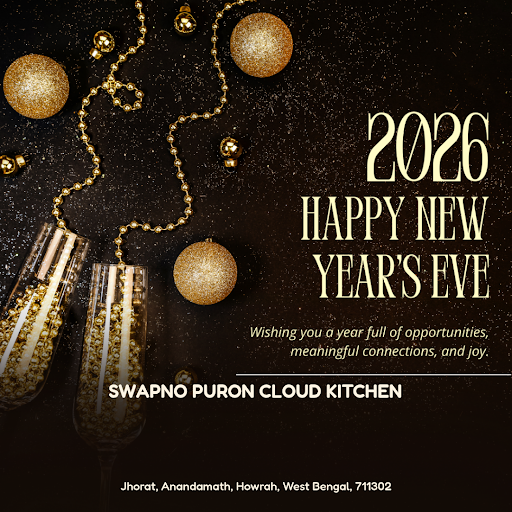 "Ring in the New Year with a bang at Swapno Puron Cloud Kitchen, Howrah! Savor the flavors of our… post image