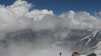 Photos of Camp 3 for Peak Lenin