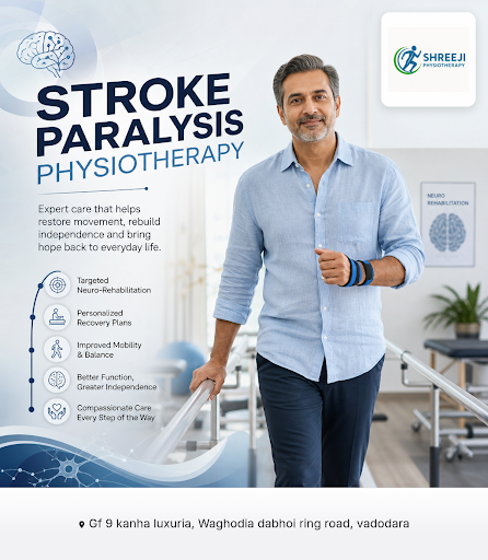 Recover from stroke paralysis with expert physiotherapy at Shreeji Physiotherapy, Vadodara's trus… post image