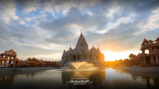 BAPS Swaminarayan Akshardham USA 112 N Main St, Windsor, NJ 08561