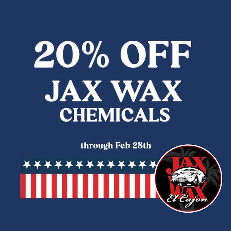 Jax Wax - Auto Detailing Supplies