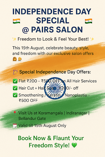 INDEPENDENCE SPECIAL at PAIRS SALON