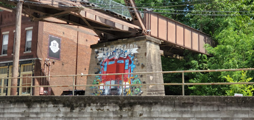 Last Train to Clarksville Mural - Thumbnail