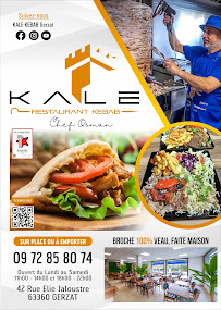 Menu KALE KEBAB GERZAT Page 16