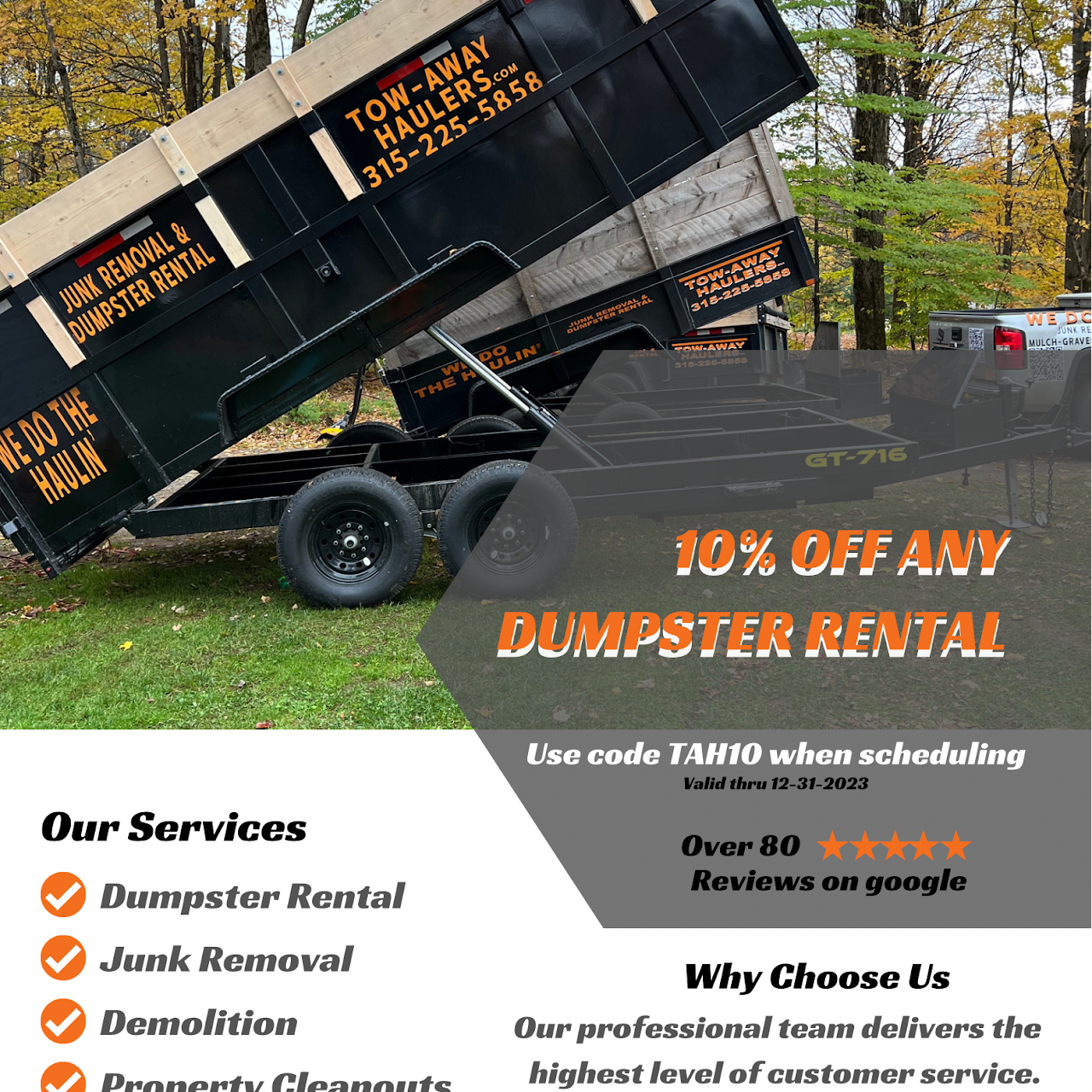 Haul Away Junk Removal & Dumpster Rental