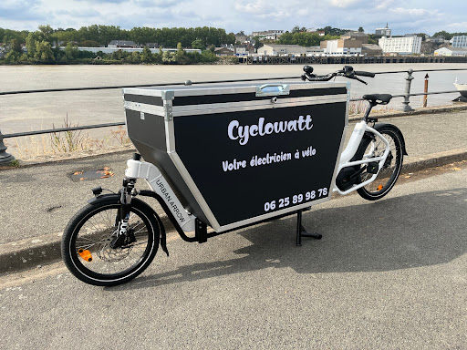 Cyclowatt électricien à vélo