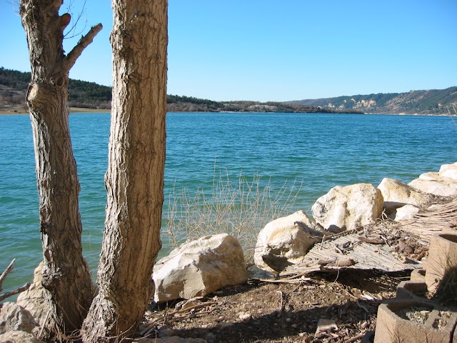 Plage du Lac de Sainte Croix