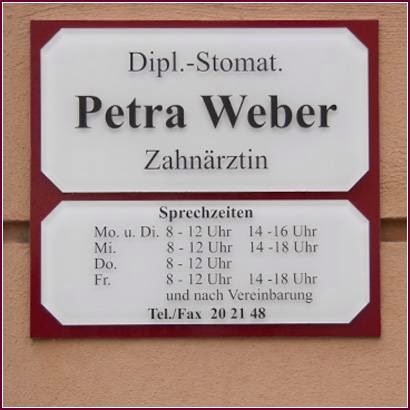 Frau Dipl.-Stom. Petra Weber - Thumbnail