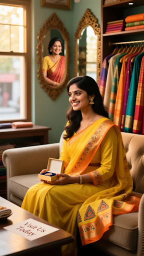 Experience the finest of Ilkal's handloom heritage at Shree Maheshwari Saree Centre! Our Temple K… post image