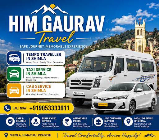 🚕 Tempo Traveller & Taxi Service in Shimla | Him Gaurav Travel 🏔️ post image