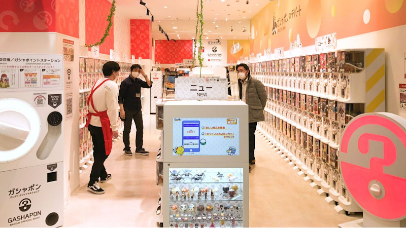 ガシャポンバンダイオフィシャルショップ 金沢フォーラス店