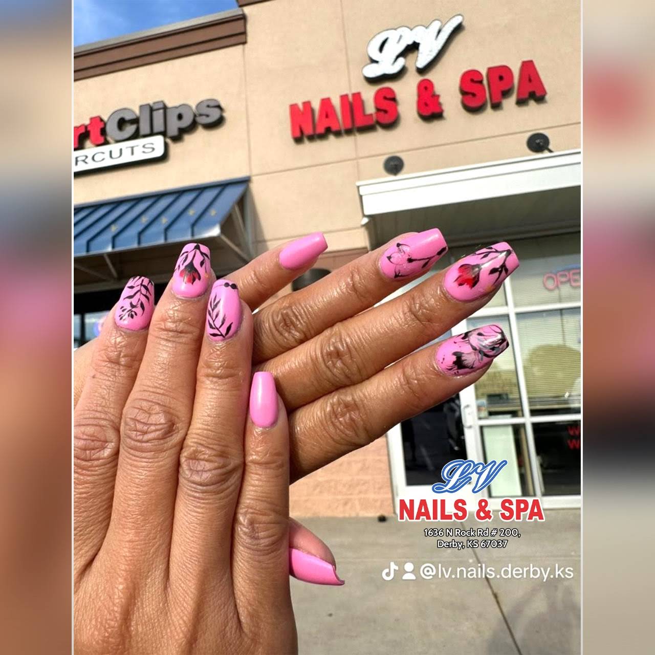 LV Nails & Spa, Nail salon 67037