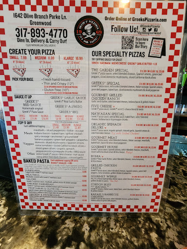 Greek's Pizzeria & Tapp Room Greenwood - Thumbnail