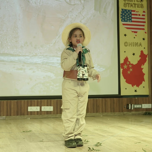 School annual function post image
