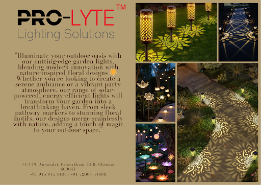 "Illuminate your outdoor oasis with our cutting-edge garden lights, blending modern innovation wi…