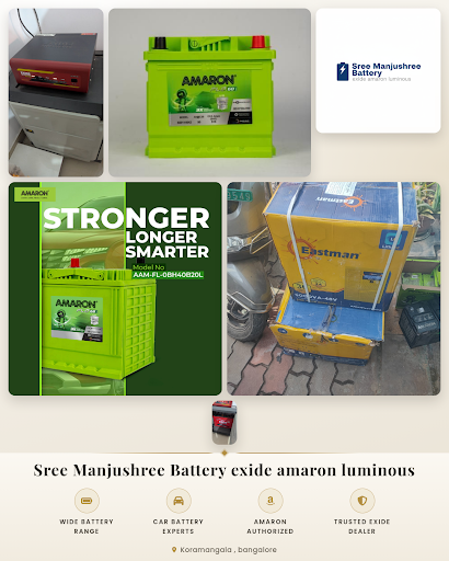 Sree Manjushree Battery offers reliable Exide batteries, including 36v lithium batteries and 12v… post image