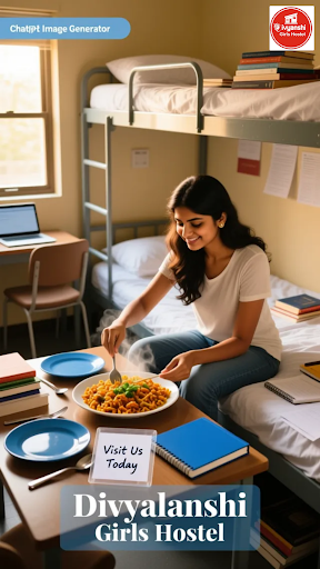 Indulge in the taste of home with Divyanshi Girls Hostel's Pure Vegetarian Homemade Food in Varan… post image