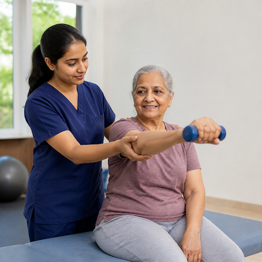 Caring for ageing parents is emotional and demanding. At Dr.Thakker's PhysioActive Physiotherapy… post image