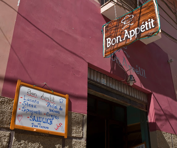 Bon Apettit and Carla's Garden pub by null