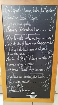 Menu La Brasserie des Cornières Page 2