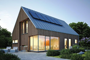 Photo n°8 de CHALET BOIS NORMANDIE à Tour-en-Bessin (Constructeur de maisons en bois)