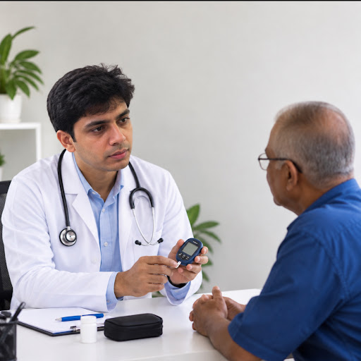 Regular follow-up visits are the backbone of effective diabetes control. At Dr Rajiv's Family Cli… post image