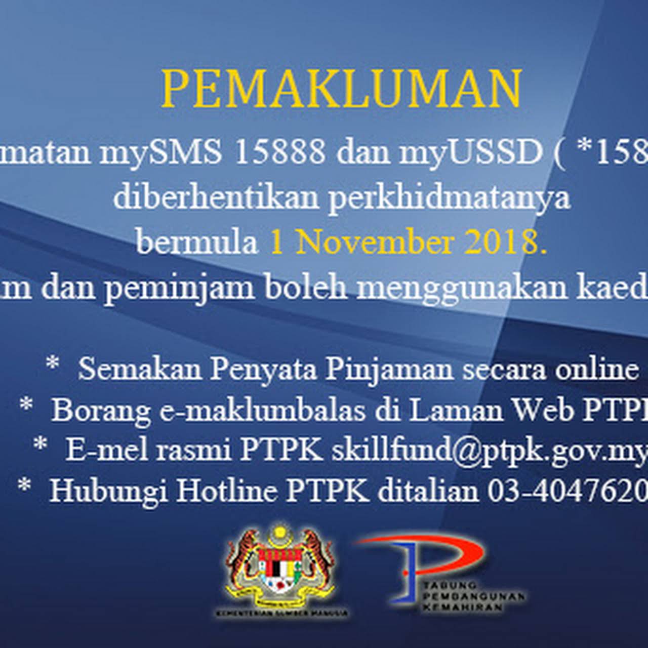 Ptpk penyata sistem semakan semak baki