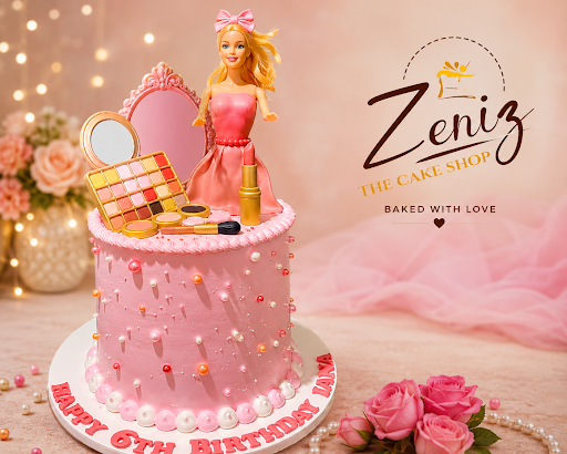 ✨ Barbie Theme Birthday Cake | Custom Designer Cakes by Zeniz Cakes post image