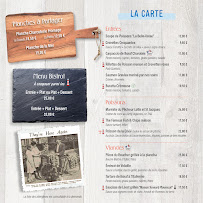 Menu Le Café du Port Roscoff Page 2