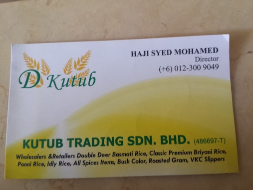 Kutub Trading Sdn Bhd Kuala Lumpur Opening Times Tel 60 3 2026 1176