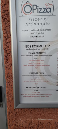 Menu Ô PIZZA Page 4
