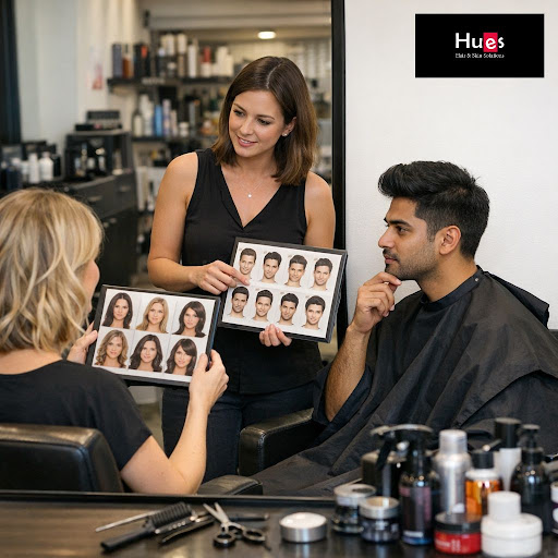 Struggling to find a haircut that actually suits your face and hair? At Hues Salon in Kalwa, Than… post image