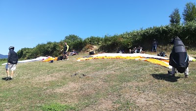 Decollo Parapendio ,Soglio ,Orero