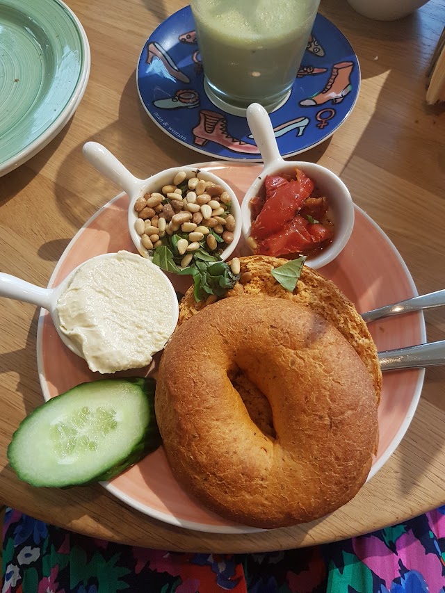 Mapstr Restaurant Bagels & Beans Leiden Lunch, Street food 🍔🌭, Café, Bagels