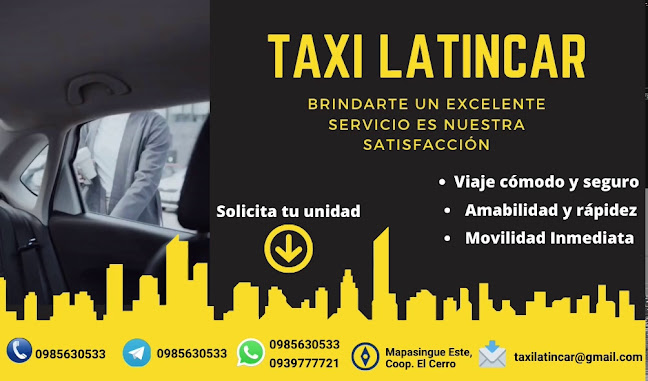 Opiniones de Taxi Latino Car en Guayaquil - Servicio de taxis