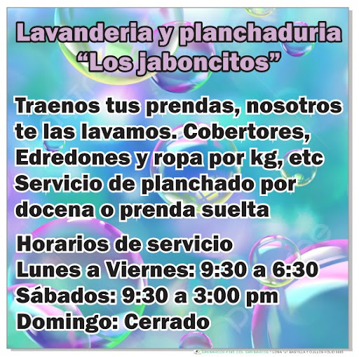 Lavanderia y Planchaduria Los Jaboncitos