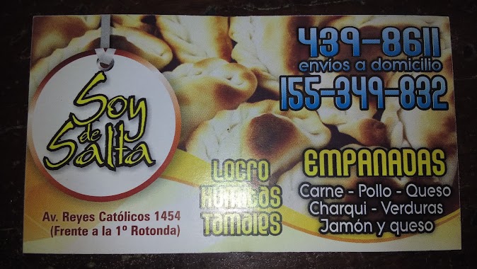 Delivery - Empanadas Soy de Salta, Author: Jessy Sánchez