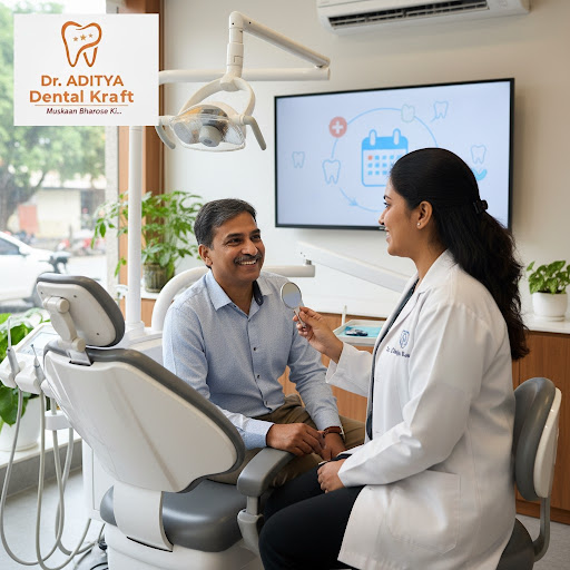 Routine dental visits do much more than just clean your teeth. At Dr. Aditya Dental Kraft in Ghaz… post image