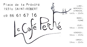 Photo n°1 de Le Café Perché à Saint-Robert (Café)