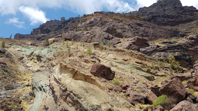 Los Azulejos De Veneguera (Rainbow Rocks)