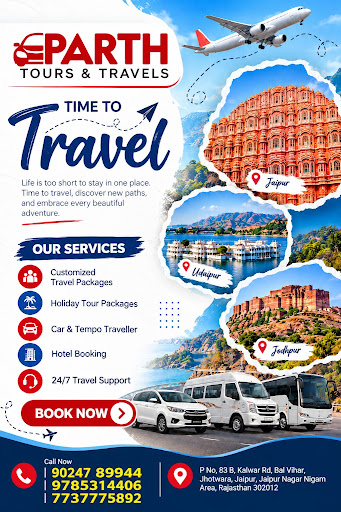 ✈️ **Parth Tours & Travels – Your Journey, Our Responsibilit