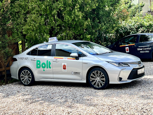 FOBEST PARTNER TAXI UBER WYNAJEM AUT WARSZAWA