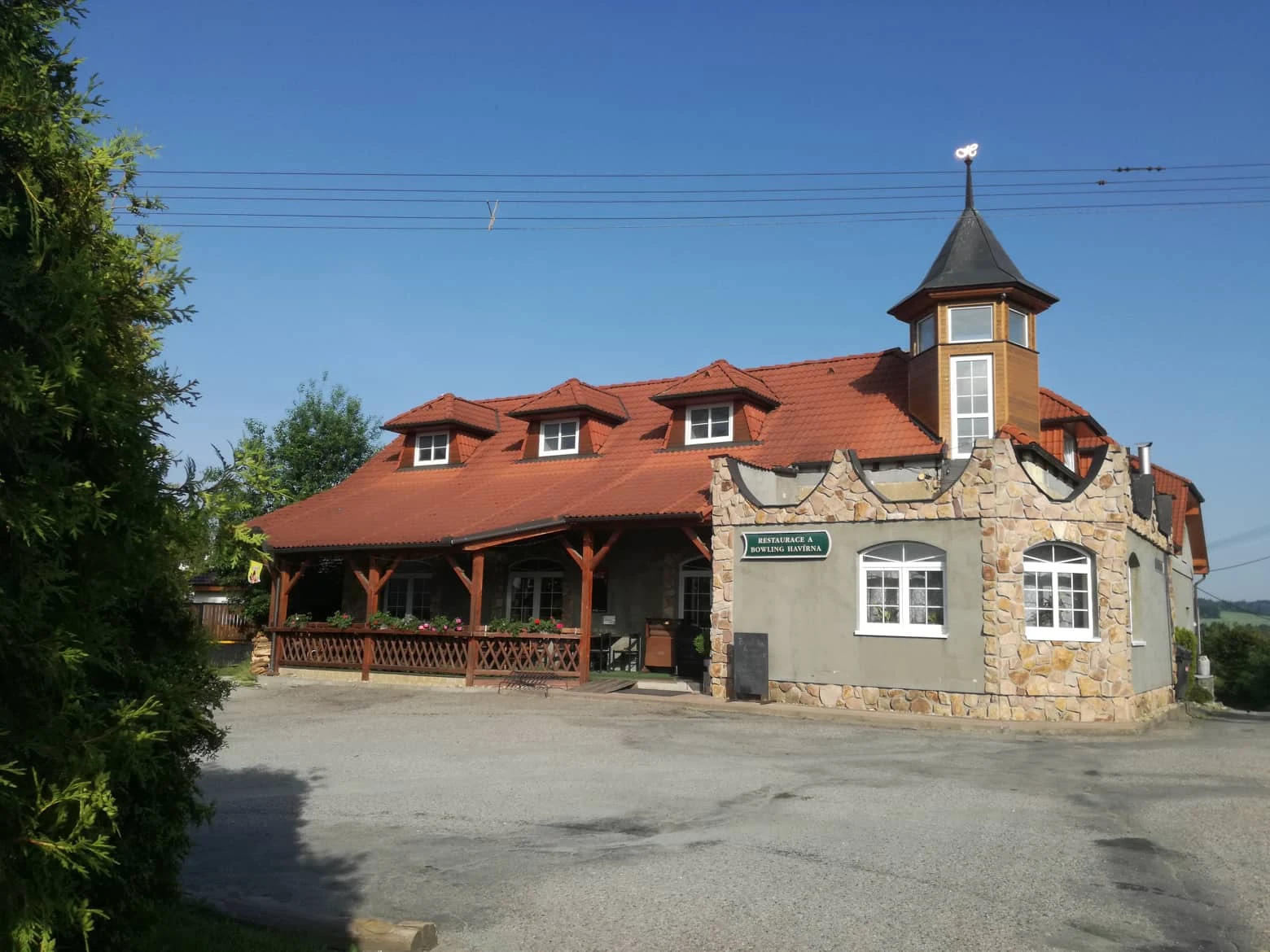 Restaurace, Penzion, Bowling Havírna
