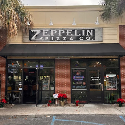 ZEPPELIN PIZZA CO. Johns Island Logo