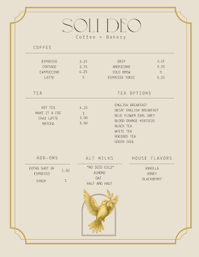Soli Deo - Coffee + Bakery by null