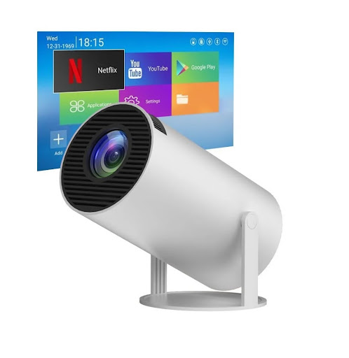 Portable Auto Projector 4K UHD 260 ANSI Lumens with Smart WiFi 6 and Bluetooth 5.0 Connectivity,… post image