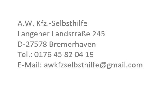 A.W.Kfz.-Selbsthilfe - Visual