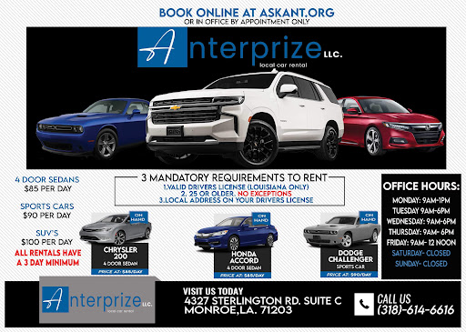 Anterprize Local Car Rental LLC